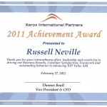 XIP 2011 Achievement Award